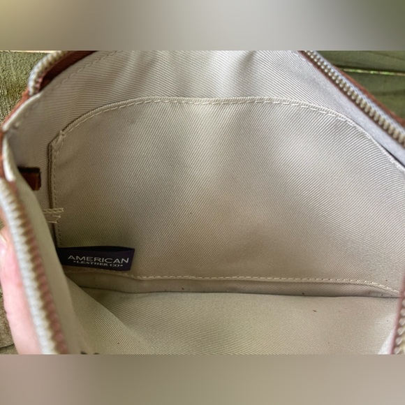 American Leather Co. Embossed Leather Wristlet​​ - Picture 4 of 4